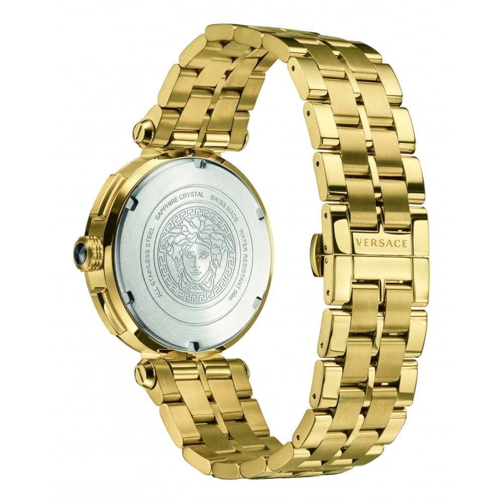 Versace V-Racer Aion Gold Chronograph Men's Watch - VBR060017 Secondary image