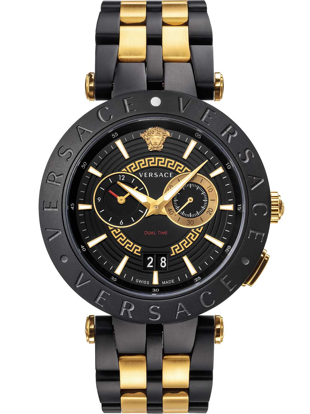 Versace V-Racer Chronograph Two Tone Men's Watch - VEBV00619 Main image