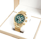 Versace V-Ray Chronograph Green Dial Men's Watch VE2I00621