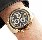 Versace V-Ray Chronograph Two-Tone Men's Watch - VE2I00421