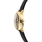 Versace Virtus Quartz Black Dial Black Leather Women's Watch - VEHC00119
