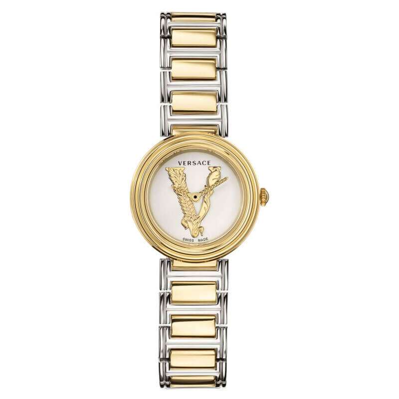 Versace Virtus Quartz Two-Tone Women's Watch - VET300721 Secundaire afbeelding