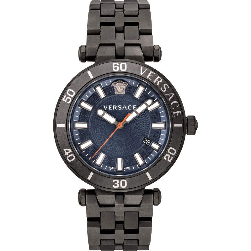 Versace Z3-Greca Sports Black Men's Watch - VEZ300621 Hoofdafbeelding