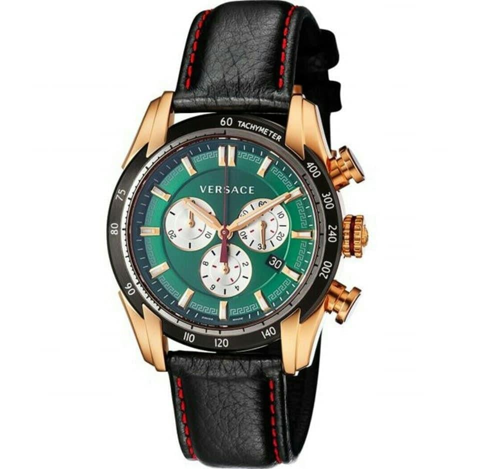 Versave V-Ray Chronograph Green Dial Men's Watch - VDB050014 Main image