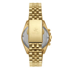 Beverly Hills Polo Club Multi-Function Mother Pearl Gold Diamond Watch BP3656C.120