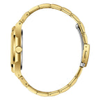Lee Cooper Maxime Square Case Brown Dial Gold Watch - LC08269.140