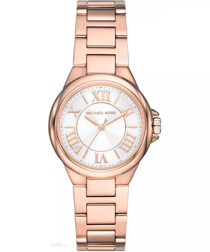 Michael Kors Mini Camille 33mm Rose Gold-Tone Women's Watch MK7256