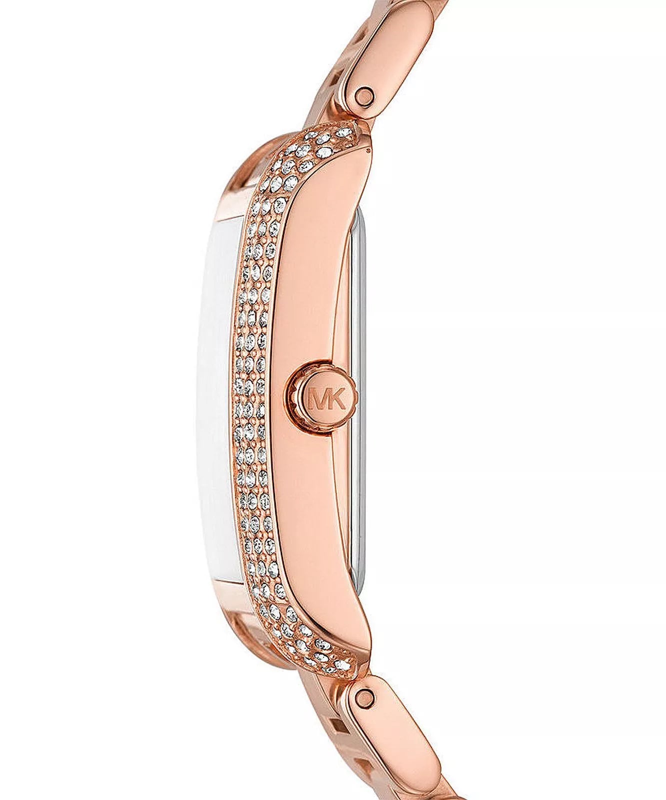Michael Kors Emery dameshorloge met drie wijzers in roségoudkleur - MK4641 Secundaire afbeelding