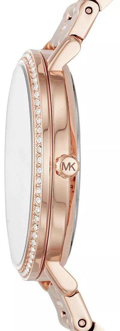 Michael Kors Courtney Gold/Champagne Dial Rose-Gold Women's Watch - MK3836