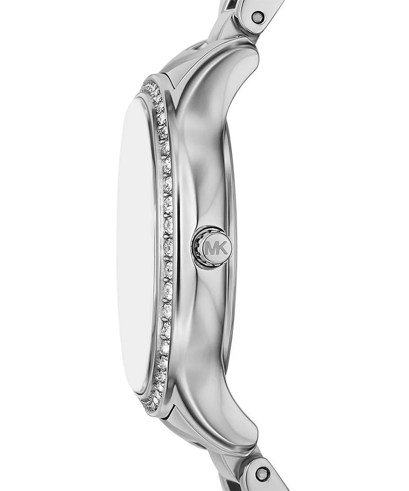 Michael Kors Mini Sage Pavé Silver-Tone Women's Watch - MK4824 Secundaire afbeelding