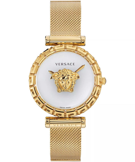 Versace Empire Greca 37mm Gold-Tone Women's Watch VEDV00619