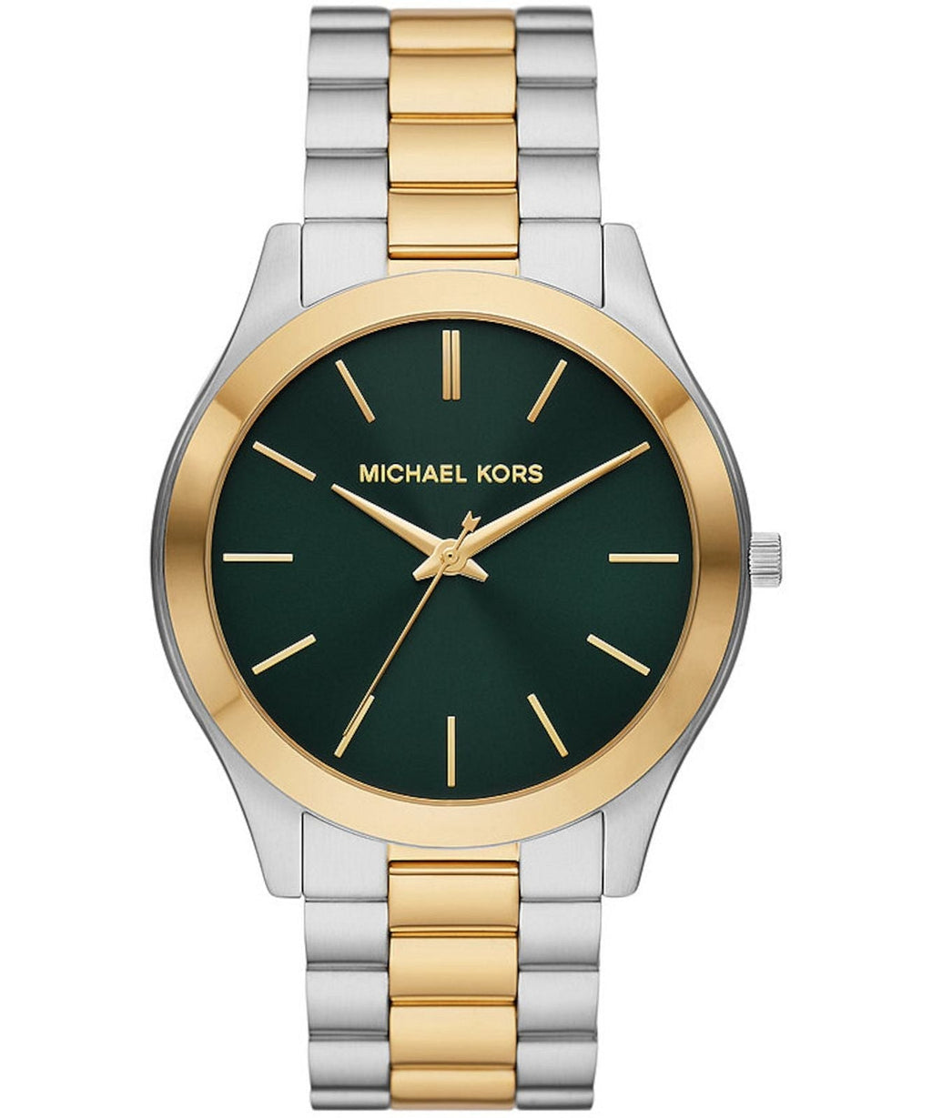 Michael Kors Slim Runway Quartz Green Dial Men's Watch MK9149