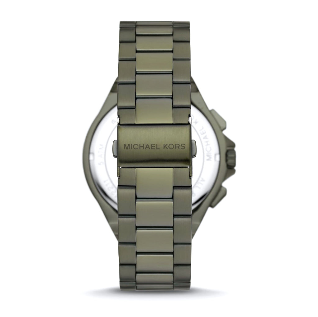 Michael Kors Lennox Chronograph Olive Green Men's Watch - MK9103