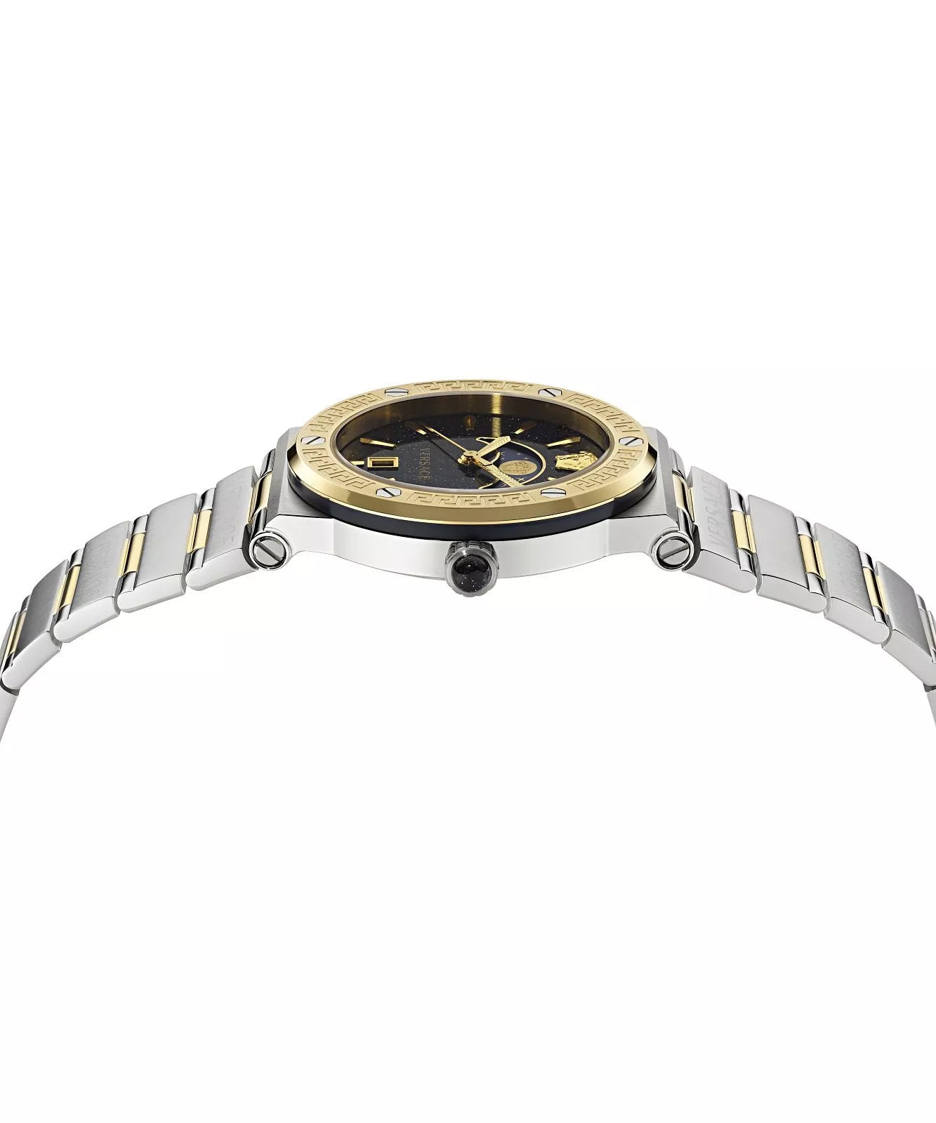 Versace Greca Logo Moonphase Two Tone Watch - VE7G00223 Secundaire afbeelding