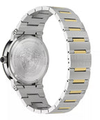 Versace Greca Logo Moonphase Two Tone Watch - VE7G00223